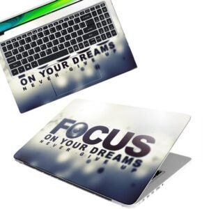 DSGN 508 Full Body Laptop Skin Bubble-Free| Laminated & Removable | HD Quality Sticker for Laptops Upto 15.6 Inches Compatible with Hp/Dell/Acer/Lenovo/Asus etc