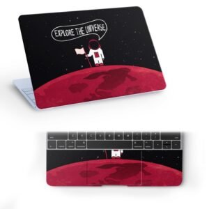 Universe 1 Full Vinyl Laptop Skin/Sticker/Cover for 14 Inches Laptops Laminated-Removable-HD Quality Compatible for Hp-Dell-Sony-Lenovo-Asus etc.(13.8x9.6 Inches)