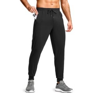 NOBERO Men’s Regular Fit Mid Rise Joggers