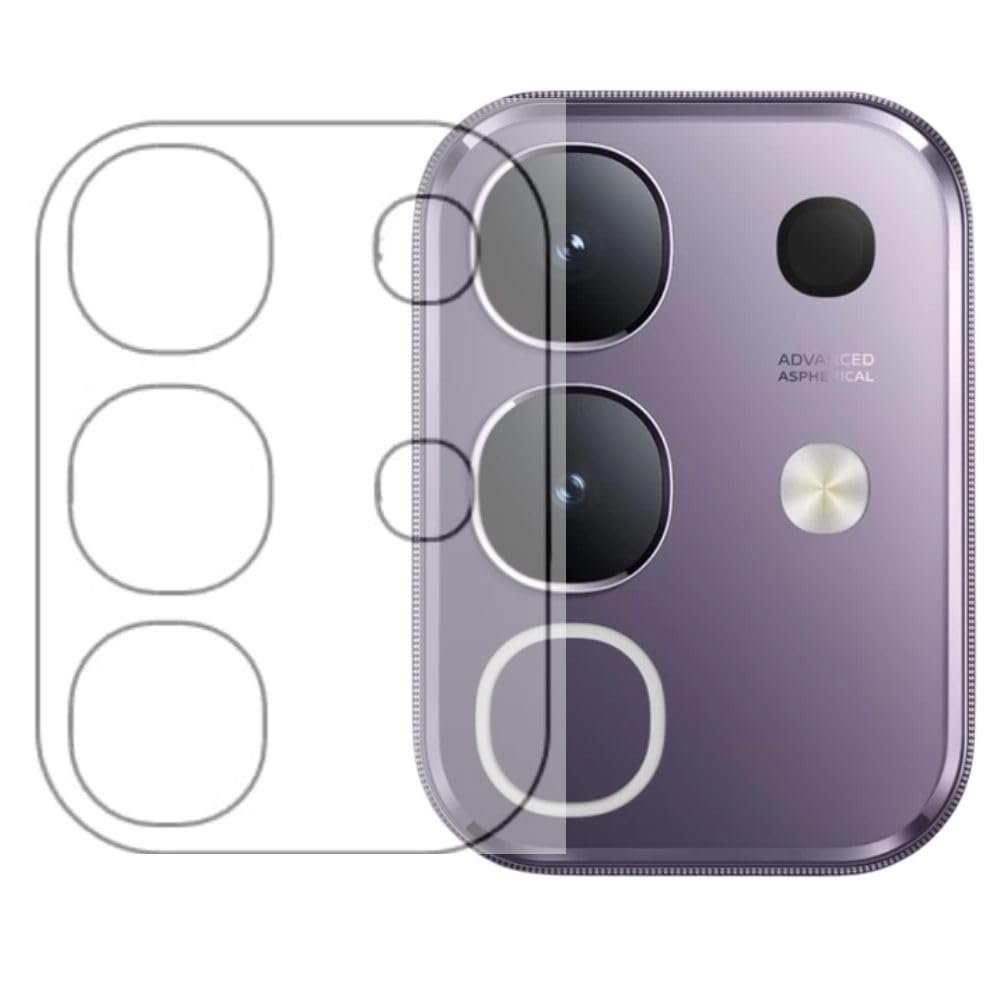 ISAAK Back Camera Lens Guard compatible with Vivo T4x 5G|iQOO Z10x (Pack of 1)