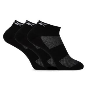Reebok Ankle Socks Multi-Pack – Pack of 3 – Lightweight, Durable, Comfort Stretch for Sports & Casual Wear