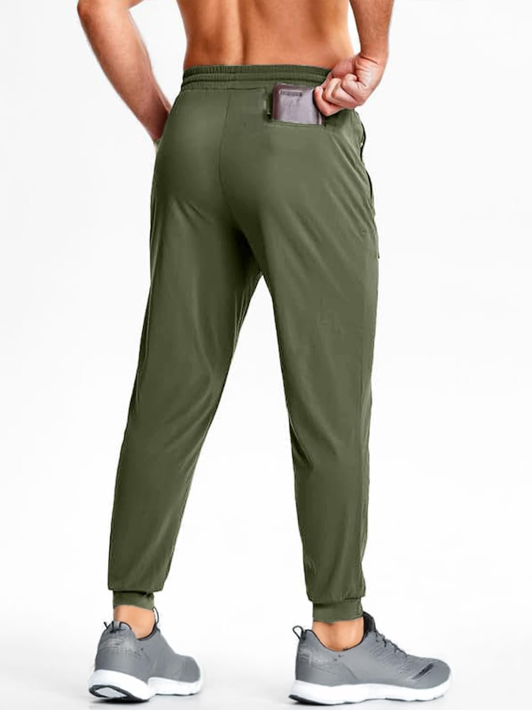 NOBERO Men's Regular Fit Mid Rise Joggers - Image 6