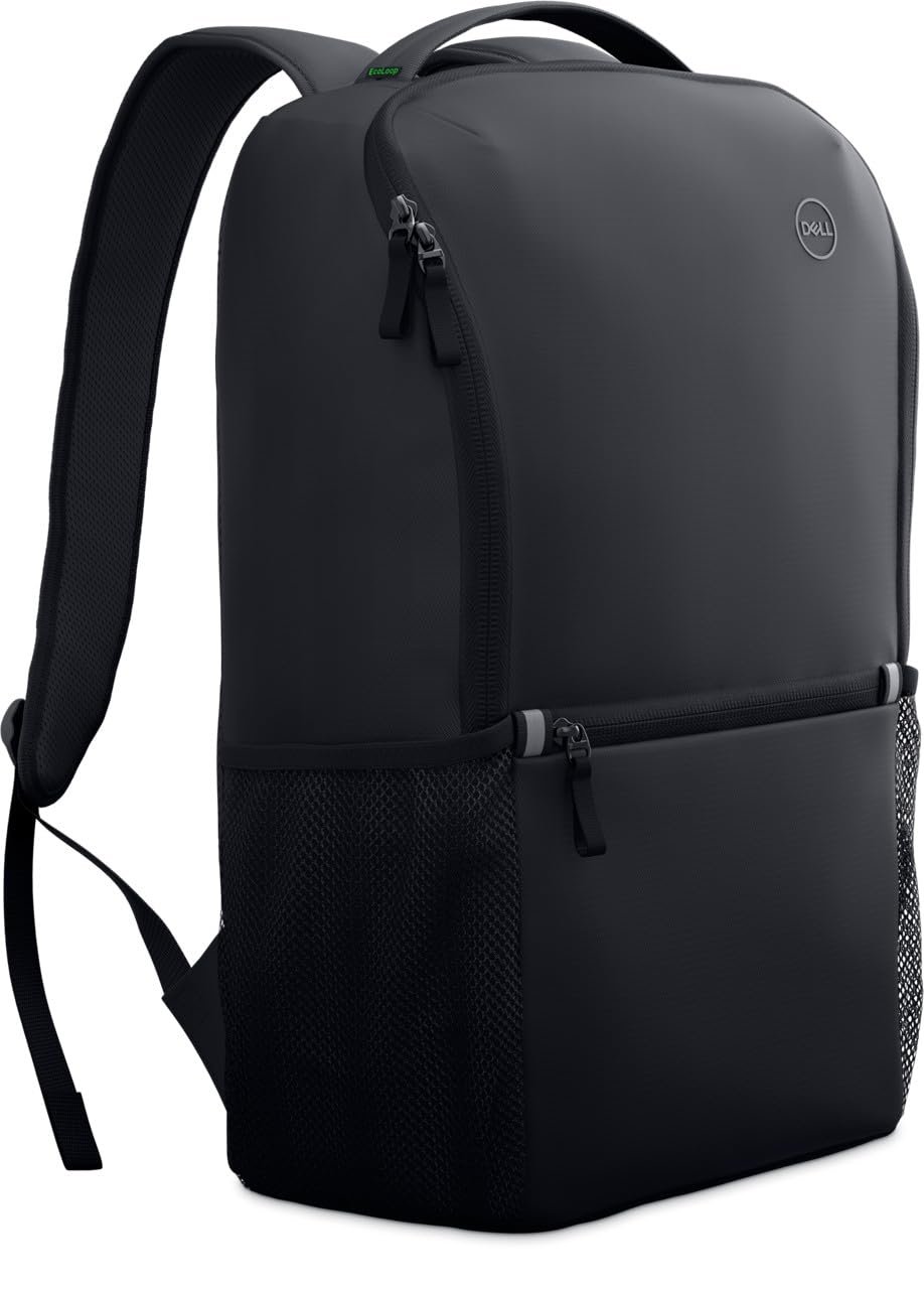 Dell EcoLoop CP3724 Laptop Backpack |Water-Resistant Recycled Polyester | Lightweight Design, Padded Compartment, Anti-Scratch Lining & Comfortable Shoulder Straps - Image 4