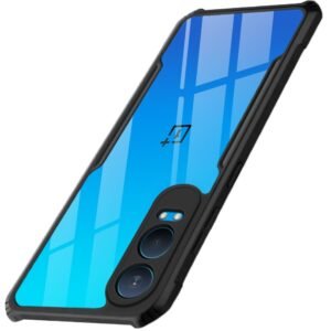 TheGiftKart Crystal Clear Back Cover Case for OnePlus Nord CE 4 Lite 5G | 360 Degree Protection | Protective Design | Transparent Back Cover Case for OnePlus Nord CE4 Lite 5G (PC & TPU, Black Bumper)