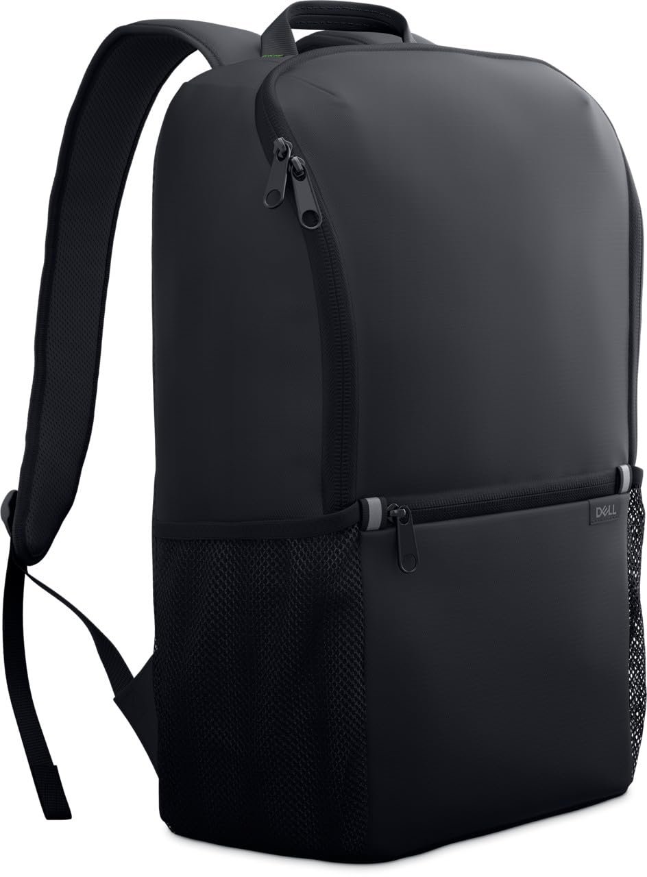 Dell EcoLoop CP3724 Laptop Backpack |Water-Resistant Recycled Polyester | Lightweight Design, Padded Compartment, Anti-Scratch Lining & Comfortable Shoulder Straps - Image 7