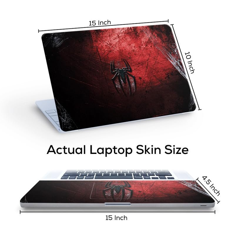 Spiderman Logo Laptop Notebook Vinyl Skin Sticker Cover Art Decal Protector Case for 11.6" -15.6" Inch Toshiba Hp Samsung Dell Apple Acer Lenovo Sony ASUS Laptop Notebook - Image 3