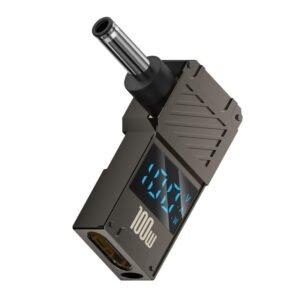 ETZIN 100W Female Type-C to Laptop Charging Adapter Converter Compatible with Lenovo IdeaPad Yoga Laptop Series, Chromebook, Liteon, Flex, Notebooks (4.5-3.0DEL)