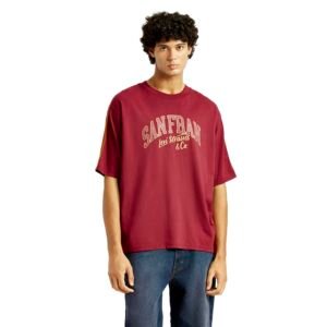 Levi’s Men’s Letter Print Loose Fit T-Shirt