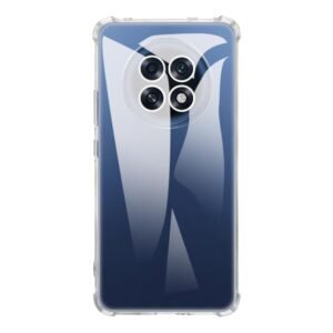 Hybrid Clear Back Case Cover for Oppo F31 Pro 5G | Shockproof Design | Camera Protection Bump | Bumper Case Cover for Oppo F31 Pro 5G (Transparent)