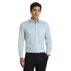 Van Heusen Men’s Cotton Slim Fit Durapress Superior Textured Shirt