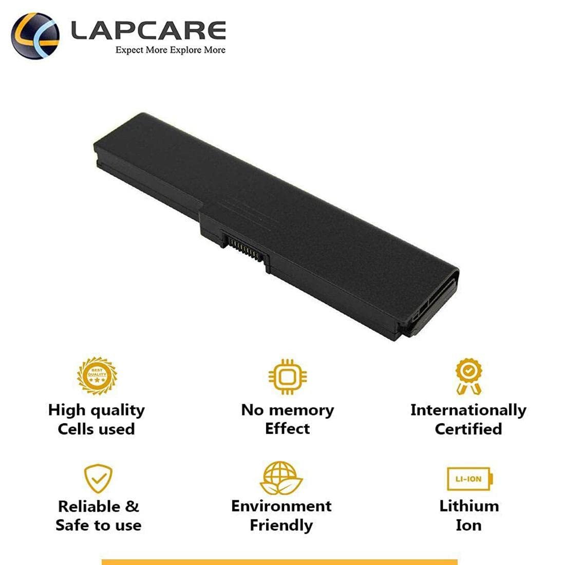 Lapcare Laptop Battery for Toshiba Satellite C665 C650 C655 A645 A660 A665 L310 L510 L630 L635 L640 L645 L650 and More - Image 4