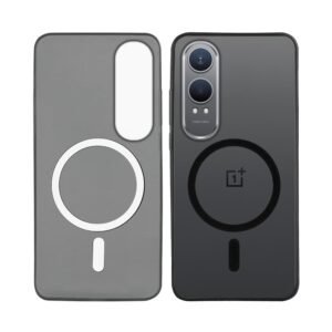 amazon basics Luxury Paper Thin Case Cover for OnePlus Nord CE4 Lite 5G | Matte Finish | Compatible with magsafe | (Black, OnePlus Nord CE4 Lite 5G)