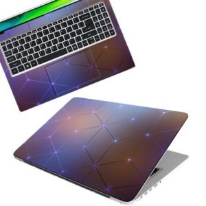DSGN 573 Full Body Laptop Skin Bubble-Free| Laminated & Removable | HD Quality Sticker for Laptops Upto 15.6 Inches Compatible with Hp/Dell/Acer/Lenovo/Asus etc
