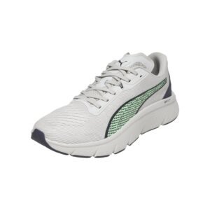 Puma , Men, Softride Pro Dynamic Flex Mo, Glacial Gray-Galactic Gray-Fizzy Apple, Running Shoe, 8UK, (31181102)