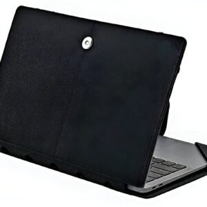 Protective PU Original Leather Laptop Cover for Asus Vivobook (Vivobook K15 OLED 15.6-Inch K513Ea,15-Ultra K15, Black (4BK933)