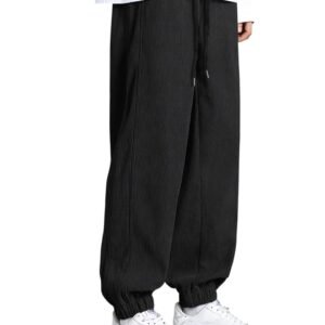 GRECIILOOKS Men’s Cotton Cargo Track Pants – Loose Fit Joggers for Men | Korean Style Travel & Lounge Wear with Pockets (Available in Plus Size and Combo Pack of 2)