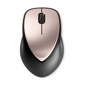 HP Envy 500 Wireless Rechargeable Mouse with Adjustable 800/1200/1600 DPI Settings and Micro USB Laser Sensor, Long Battery Life Last Upto 11 Weeks, Aluminum Finish (Grey)