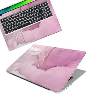 Marble D12 Full Body Vinyl Laptop Skin/Sticker/Cover Upto 15.6 Inches Laptops Laminated-Removable-HD Quality Compatible for Hp-Dell-Sony-Lenovo-Asus etc.(15x10 Inches)