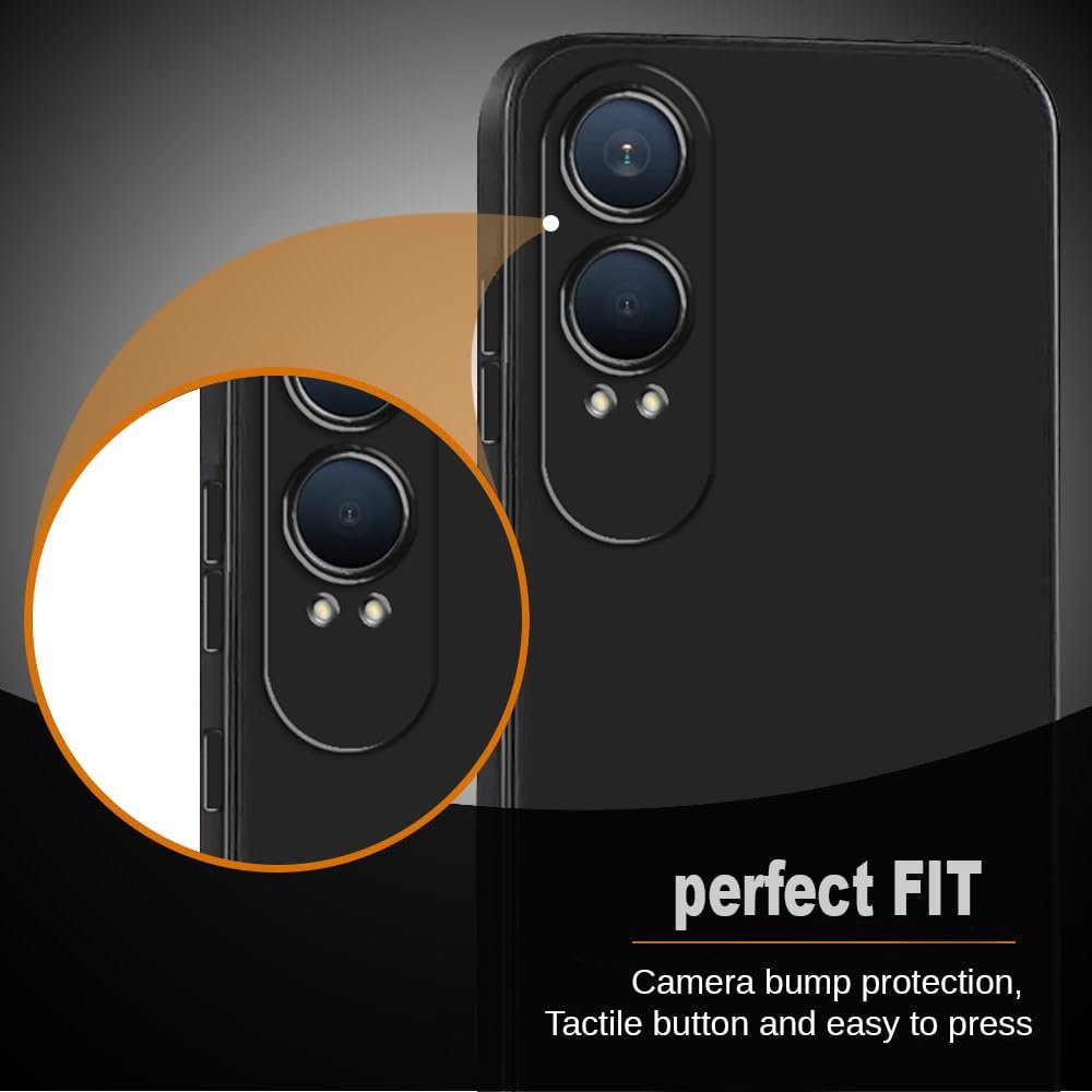 Amazon Brand- Solimo Basic Case for OnePlus Nord CE4 Lite 5G (Silicone_Black) - Image 5