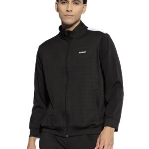hummel Reno Men’s Regular Fit Track Suit with Zipper and Pockets Comfortable Breathable Stretchable Soft Fabric For Everyday Use Ideal for Gym Training or Running Loungwear