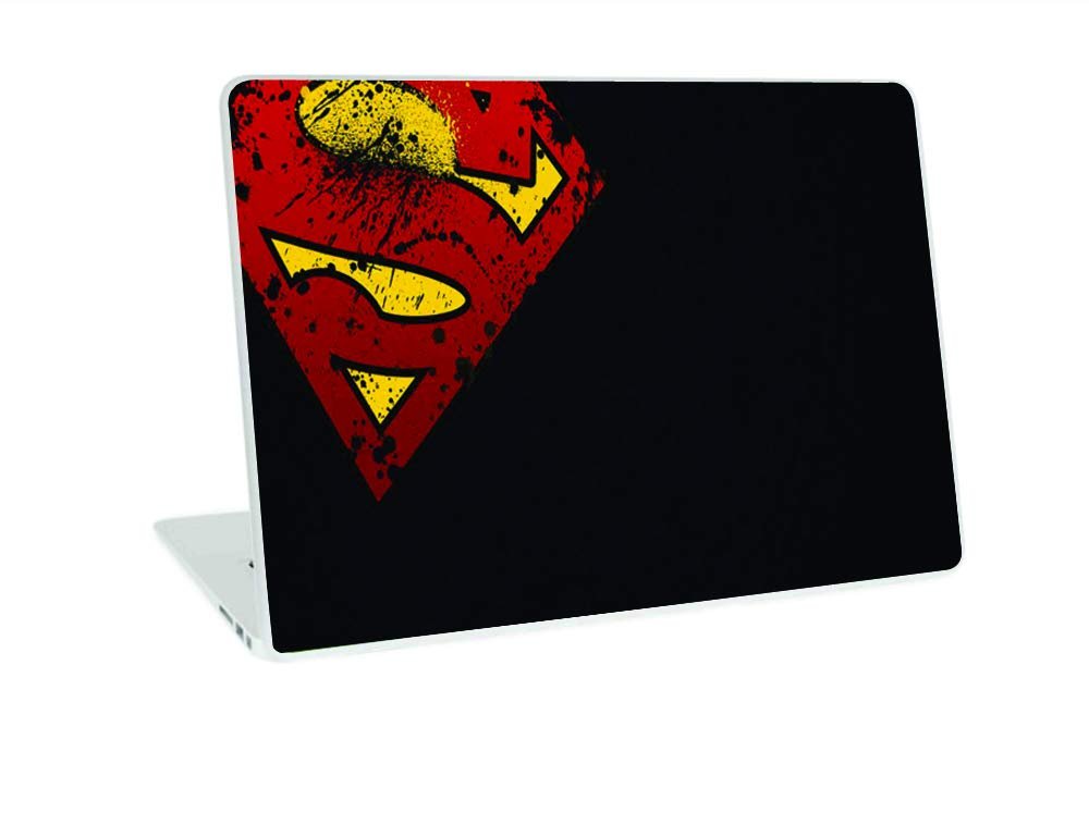 Superman Theme Vinyl Laptop Skin/Sticker/Cover/Decal Compatible for Any 14 Inches Laptop (Hp/Dell/Sony/Acer/Lenovo/Asus. Etc) Or Notebook.