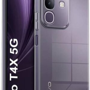 Back Cover Compatible for Vivo T4X 5G Back Cover for Vivo T4X 5G Transparent