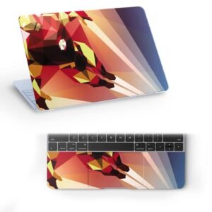 Ironman Abstract Full Vinyl Laptop Skin/Sticker/Cover for 15 to 15.6 Inches Laptops Laminated-Removable-HD Quality Compatible for Hp-Dell-Sony-Lenovo-Asus etc.(15x10 Inches)