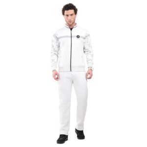 Monte Carlo Men’s Regular Fit Collared Neck Full Sleeve Solid Winter Tracksuit | Soft Warm Material | Stylish Sports & Casual Winter Wear for Men (Pack Of 1)