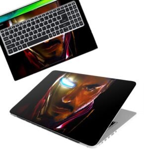 Iron Man D3 Full Body Vinyl Laptop Skin/Sticker/Cover Upto 15.6 Inches Laptops Laminated-Removable-HD Quality Compatible for Hp-Dell-Sony-Lenovo-Asus etc.(15x10 Inches)