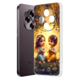 Fashionury Back Cover Case Designer Flexible Soft Back Case Cover for Oppo F31 Pro 5G -D3150