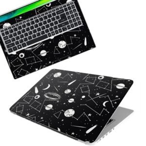 Galaxy War Full Body Vinyl Laptop Skin/Sticker/Cover Upto 15.6 Inches Laptops Laminated-Removable-HD Quality Compatible for Hp-Dell-Sony-Lenovo-Asus etc.(15x10 Inches)