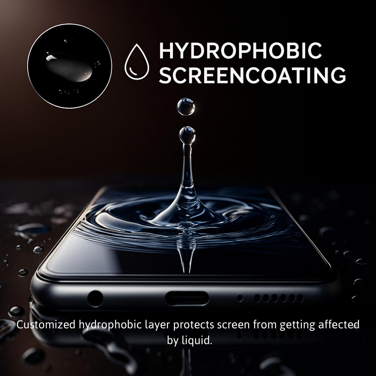 Military-Grade Gorilla Tempered Glass Screen Protector for Vivo T4x 5G (6.72 Inch) With Installation Kit | Edge To Edge Coverage With Easy Installation Kit | Black - Image 3