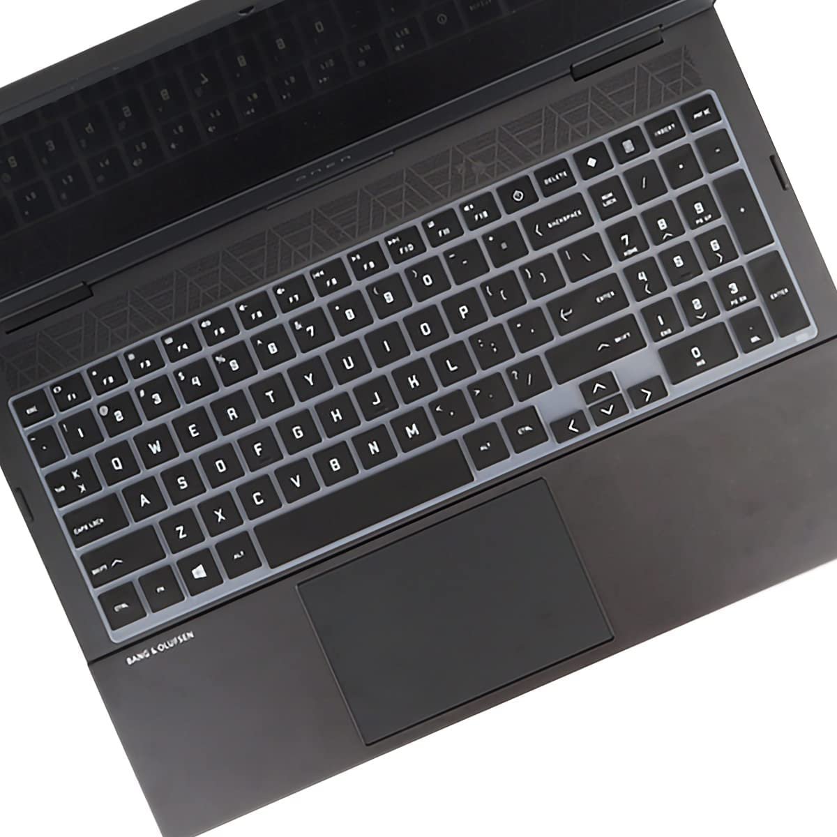 RAYA Keyboard Skin Cover for HP OMEN 15 & HP OMEN 16 Gaming Laptops (Black) - Image 6