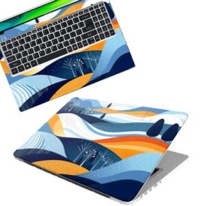 DSGN 31 Full Body Laptop Skin Bubble-Free| Laminated| Removable| HD Quality Sticker for Laptops Upto 15.6 Inches Compatible with Hp/Dell/Acer/Lenovo/Asus etc.