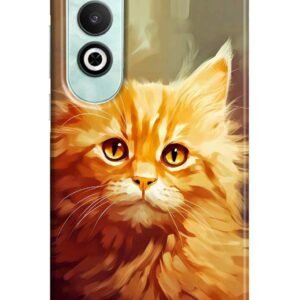 Printed Hard Back Case Cover for OnePlus Nord CE4 5G Back Cover (Cute Cat -N1) -170225(FB)