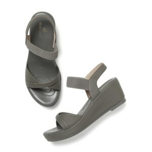 Marc Loire Women Stylish Wedge Heels| Backstrap Fashion Sandal with Comfortable Sole| Party Footwear