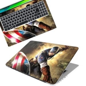 DSGN 423 Full Body Laptop Skin Bubble-Free| Laminated & Removable | HD Quality Sticker for Laptops Upto 15.6 Inches Compatible with Hp/Dell/Acer/Lenovo/Asus etc