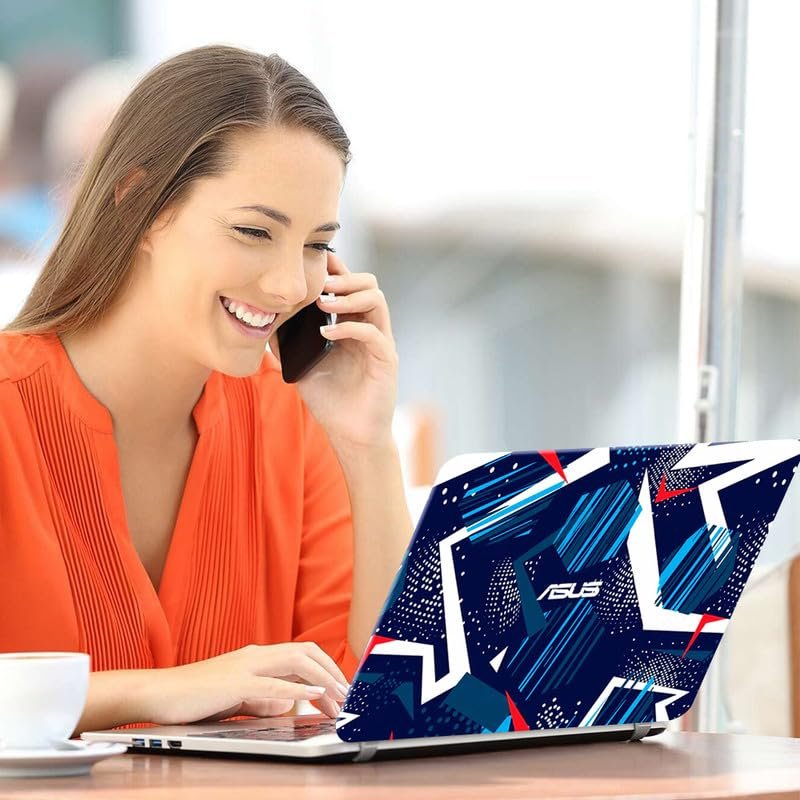 DSGN 162 Full Body Laptop Skin Bubble-Free| Laminated| Removable| HD Quality Sticker for Laptops Upto 15.6 Inches Compatible with Asus - Image 4