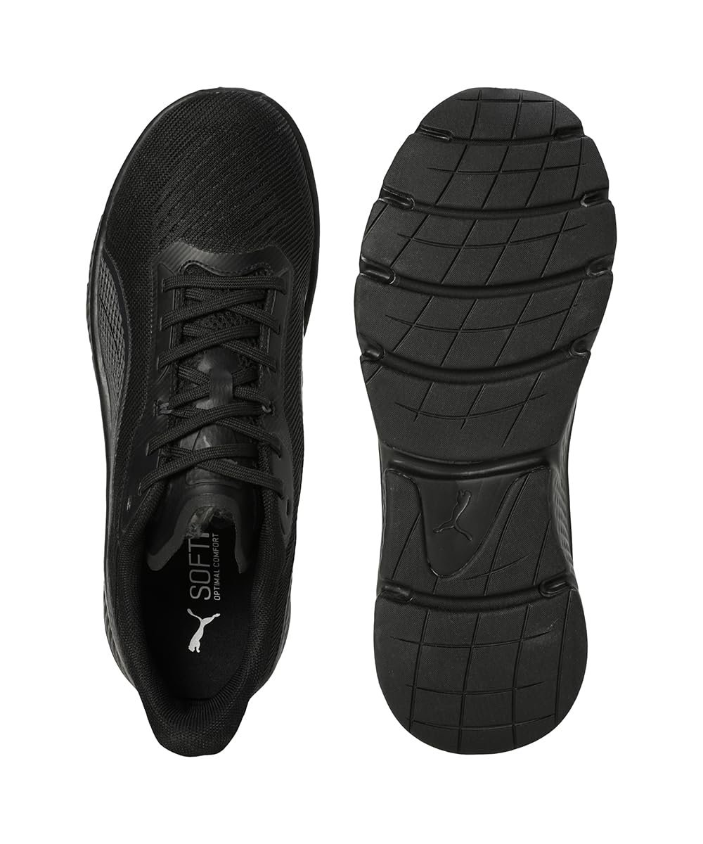 Puma , Men, Softride Pro Dynamic Flex Mo, Black-Flat Dark Gray-Flat Medium Gray, Running Shoe, 9UK, (31181101) - Image 6