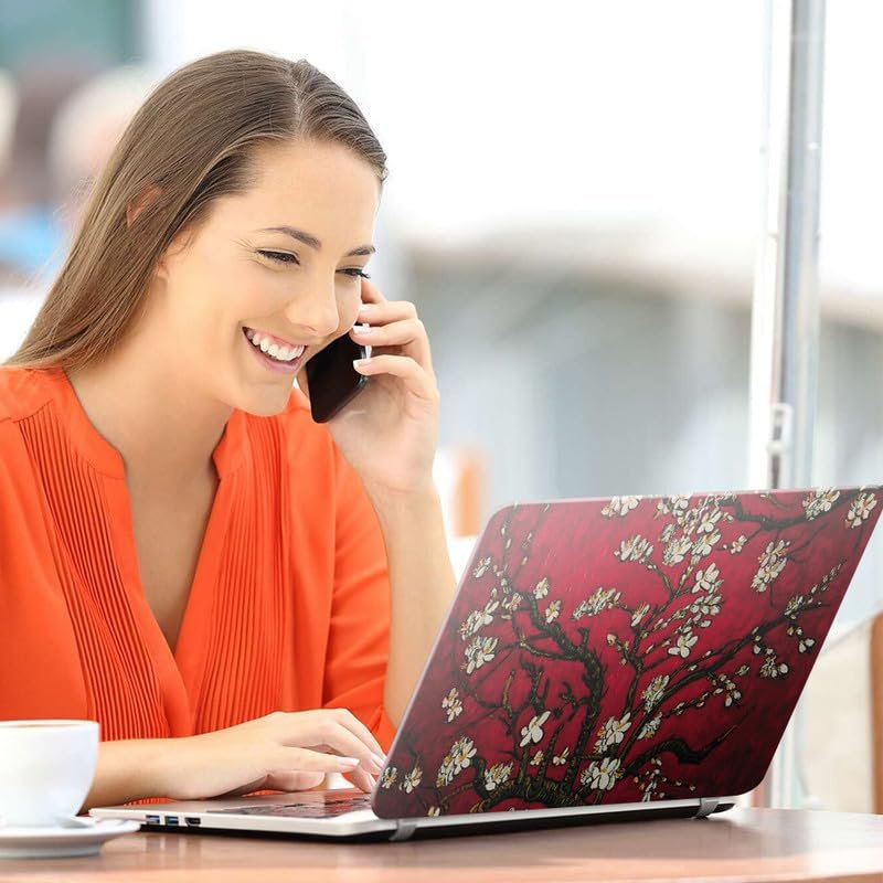 Vincent Van Gogh Blossom D22 Full Body Vinyl Laptop Skin/Sticker/Cover Upto 15.6 Inches Laptops Laminated-Removable-HD Quality Compatible for Hp-Dell-Sony-Lenovo-Asus etc.(15x10 Inches) - Image 4