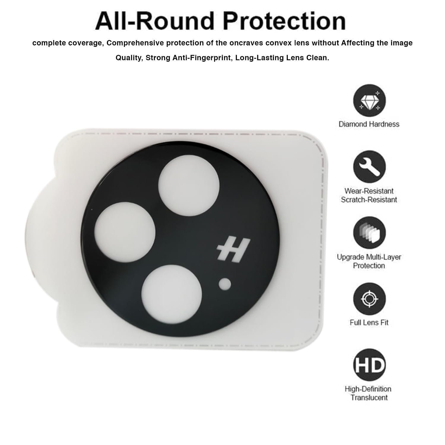 Amazon Brand - Solimo Tempered Glass Camera Lens Protector for OnePlus Nord CE4 5G (9H Hardness.Scratch Resistance) with Free Installation Kit Clear - Image 3