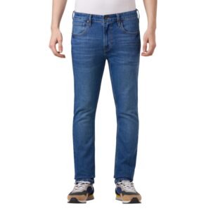 Pepe Jeans Men’s Slim Fit Jeans | Mid Rise | Stretchable Fabric | Jeans for Men | Available in Plus Size