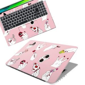 DSGN 51 Full Body Laptop Skin Bubble-Free| Laminated| Removable| HD Quality Sticker for Laptops Upto 15.6 Inches Compatible with Hp/Dell/Acer/Lenovo/Asus etc.