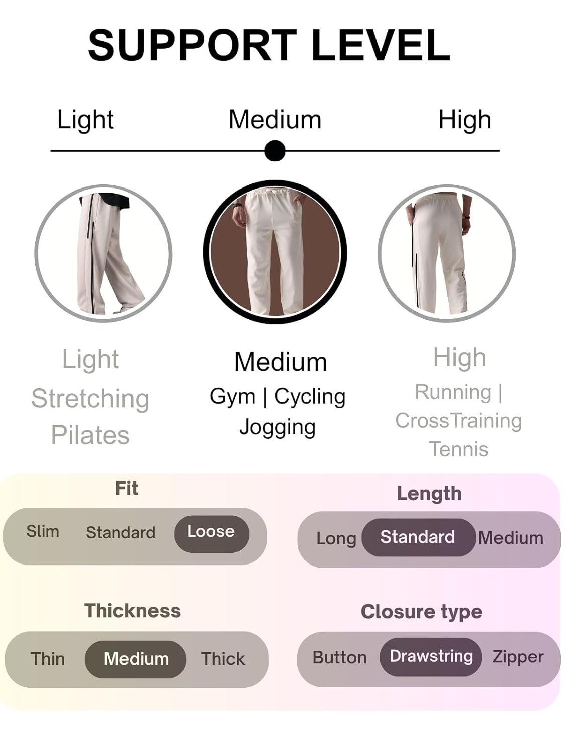 GRECIILOOKS Korean Style Track Pants for Men – Loose Fit Lycra Cargo Joggers | Trendy Gym & Streetwear Bottoms with Utility Pockets (Available in Plus Size and Combo Pack of 2) - Image 4