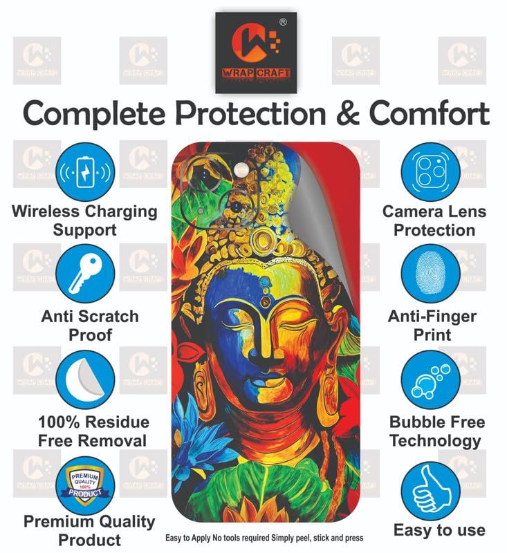 Mobile Skins Compatible with Oppo F31 5G Skin Not Back Cover, Camera & Back Protector Mobile Skin Wrap; Oppo F31 5G-DP-185 - Image 3