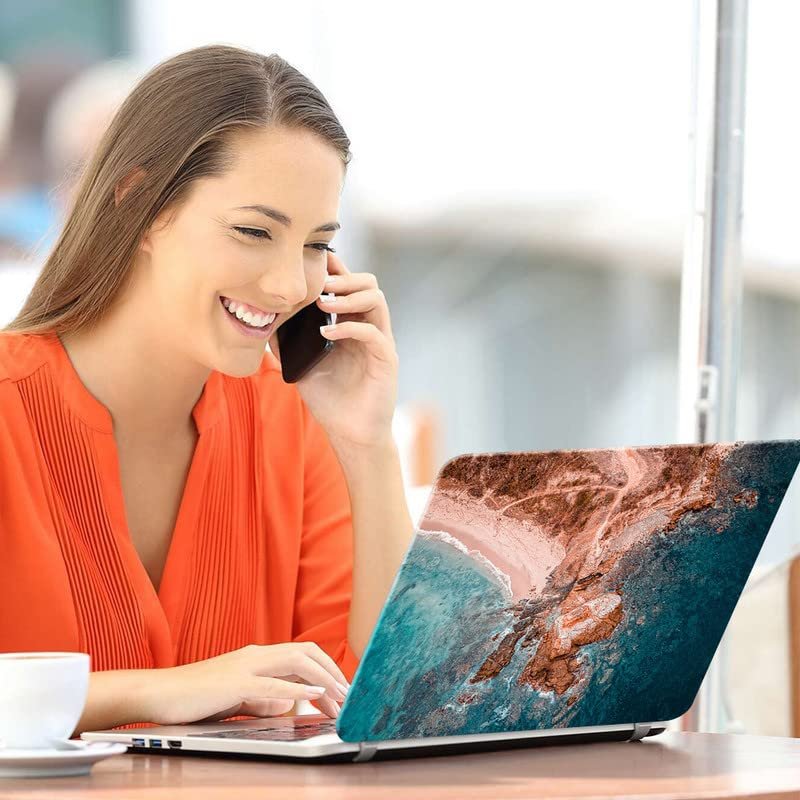 Ocean Theme Top+Wrist Pad Vinyl Laptop Skin/Sticker/Cover for 15 to 15.6 Inches Laptops Laminated-Removable-HD Quality Compatible for Hp-Dell-Sony-Lenovo-Asus etc.(15x10 Inches) - Image 6