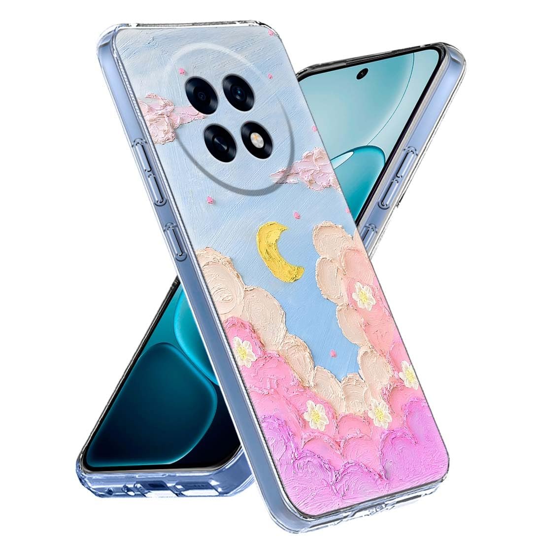 Soft Silicon Printed Designer Mobile Back Cover for Oppo F31 Pro Plus 5G -D1172 - Image 2