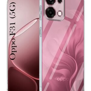 Oppo F31 5G (Clear Shockproof Case with Camera Protection | Soft and Flexible | Transparent)
