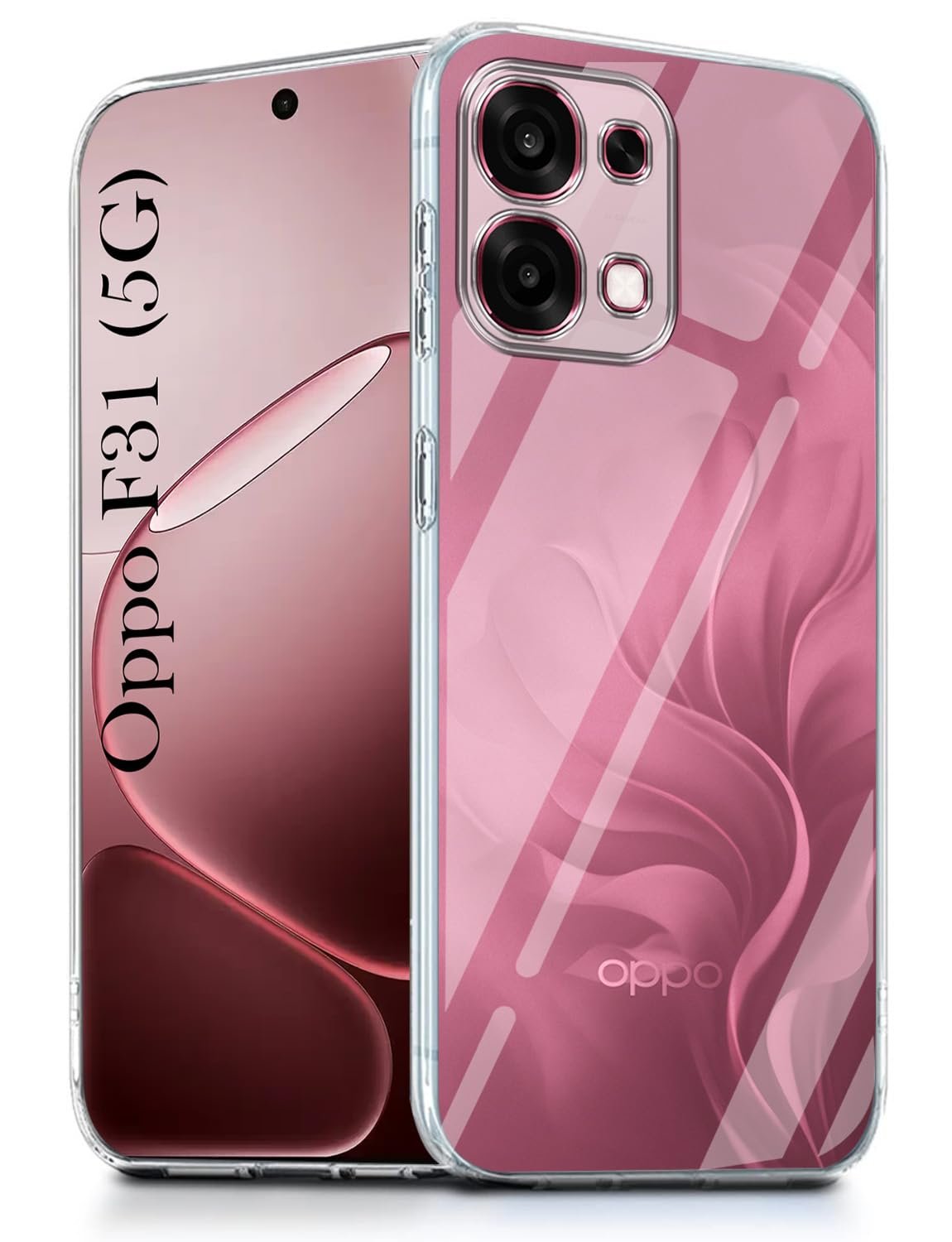 Oppo F31 5G (Clear Shockproof Case with Camera Protection | Soft and Flexible | Transparent)