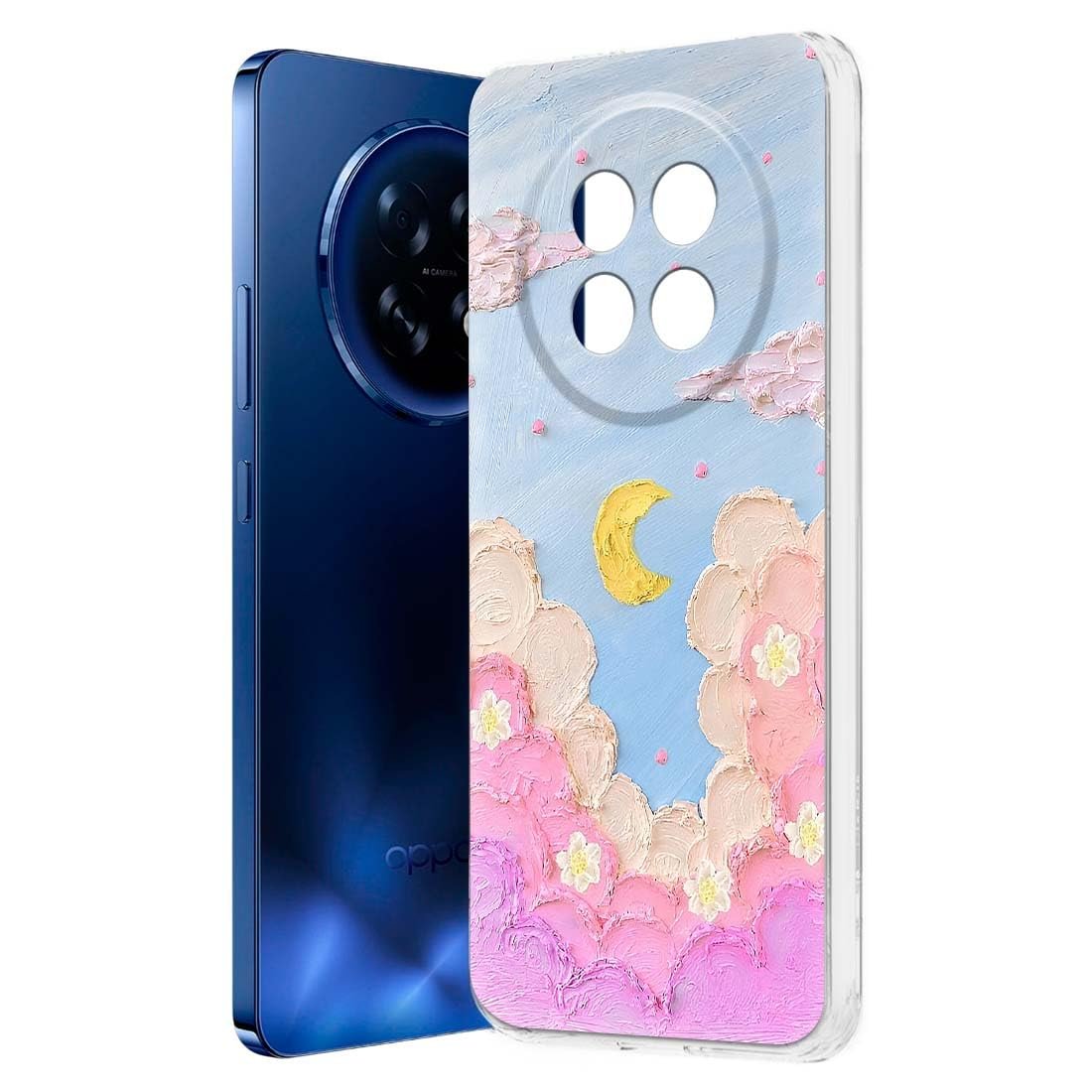 Soft Silicon Printed Designer Mobile Back Cover for Oppo F31 Pro Plus 5G -D1172
